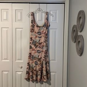Brand new Lulu’s pink floral dress!